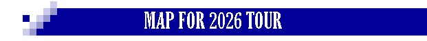 MAP FOR 2026 TOUR